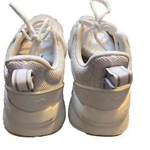 Shoes, white, addidas, size 13